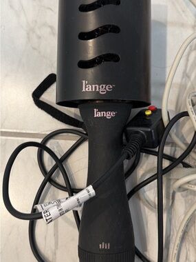 L'ange Black Hair Dryer Brush